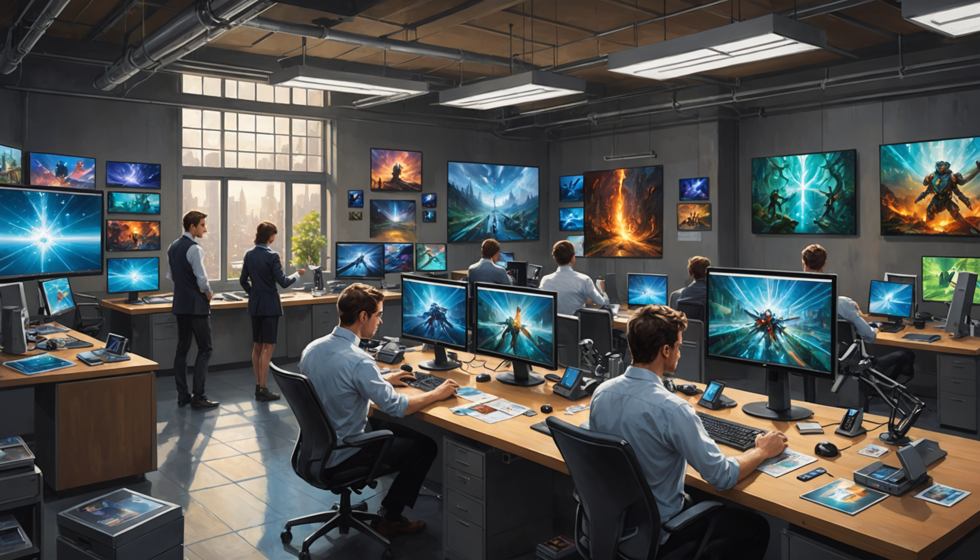 use agents ai in modern office